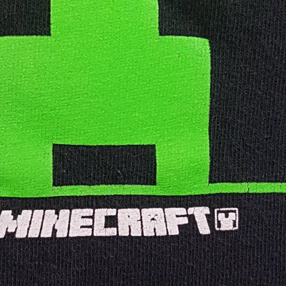 MINECRAFT Tee Shirt Unisex Kids Small US S Time to Mine Video Game Boys Girls - Picture 8 of 16